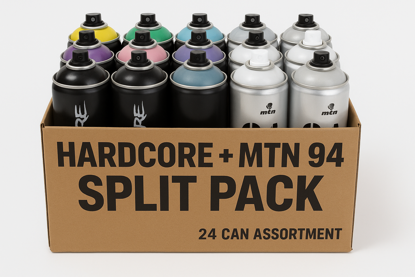 94 & Hardcore Split Pack (24 Cans)